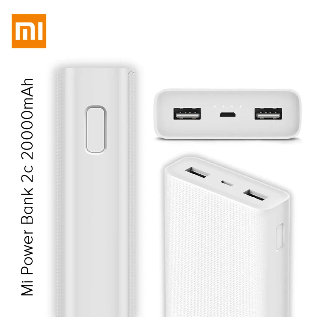 Xiaomi Fast Power Bank 2c Portable 20000mAH